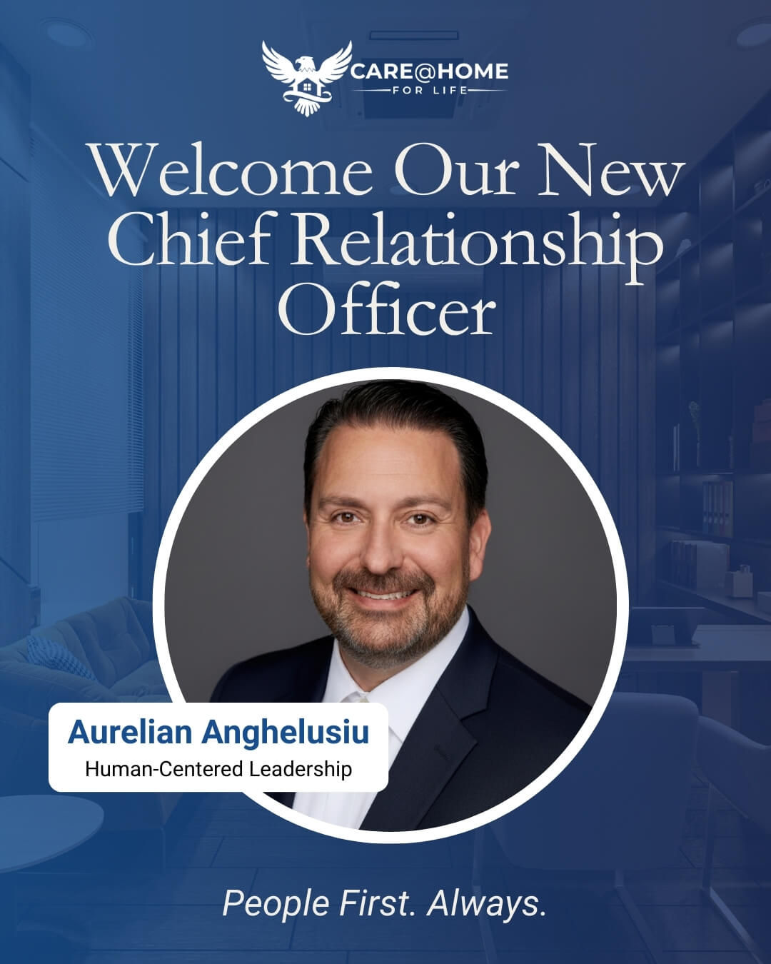 welcome our new chief relationship officer